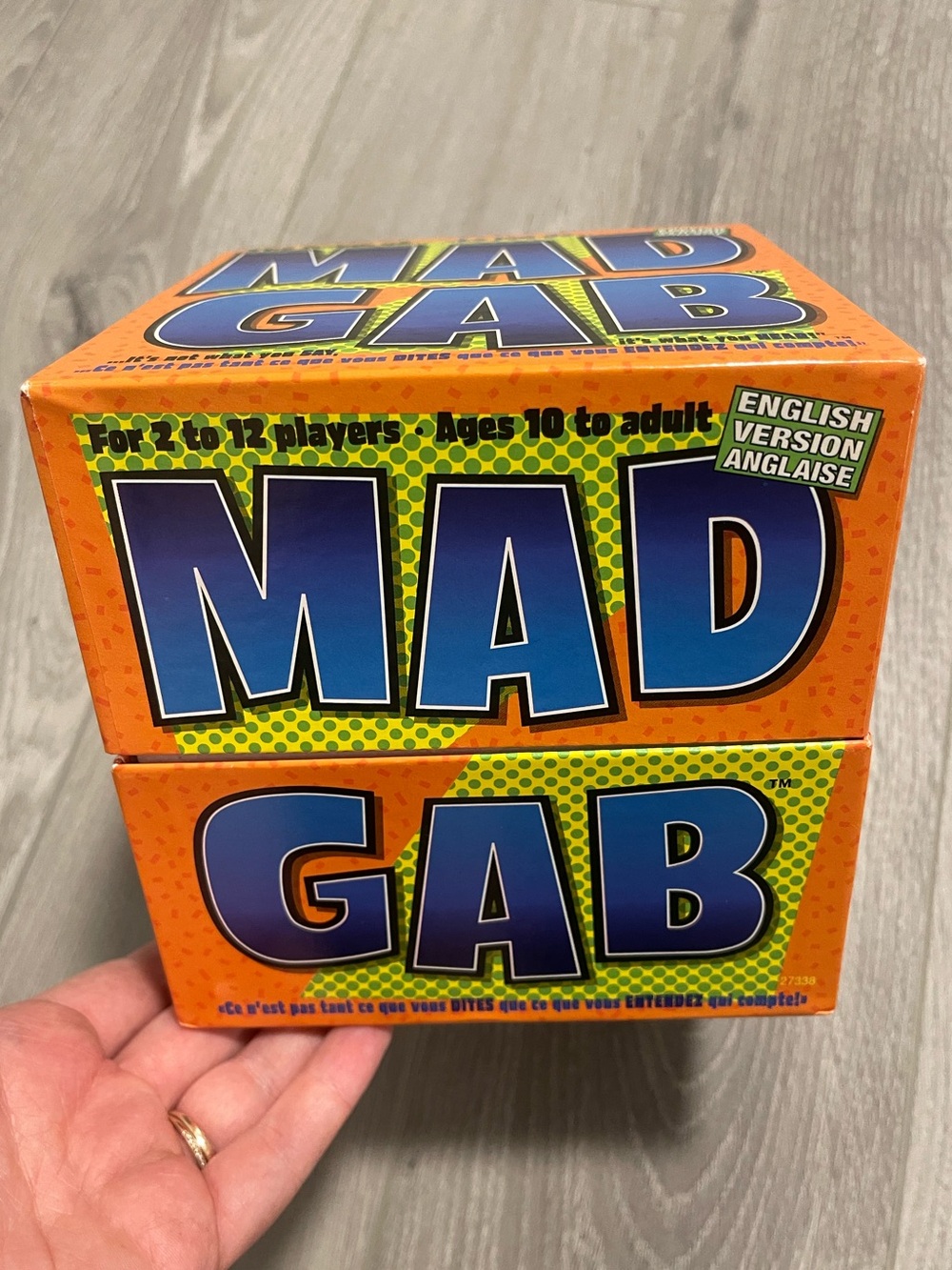 Mad Gab Original Classic Vintage Card Game 1995 MADGAB Family Friends Fun